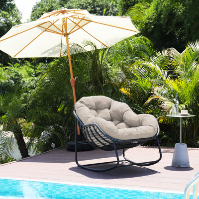 Modway Iwal Teardrop Outdoor Patio Swing Chair by Havenside Home by Modway Reviews Wayfair